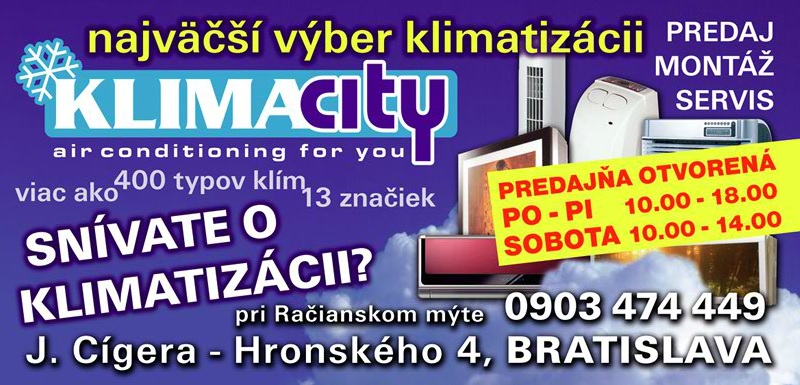 klimatizácie Bratislava - air conditioning